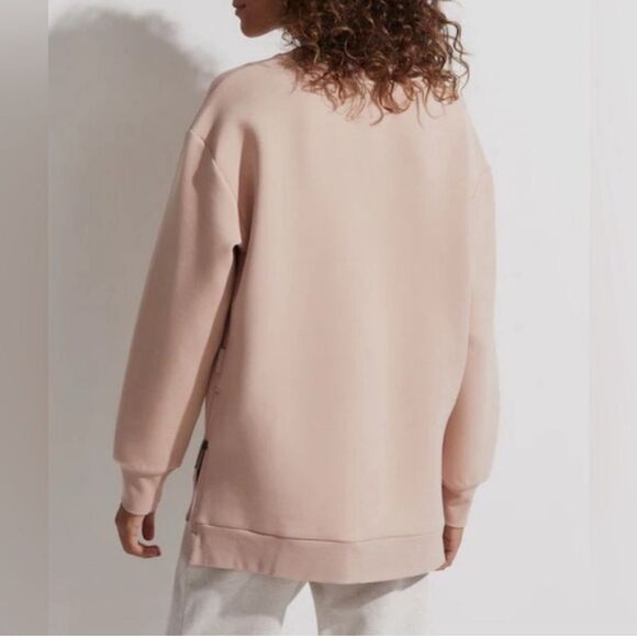 VARLEY Charter Blush Pink Sweatshirt Sweater Super Soft Top - Size M - Picture 5 of 5